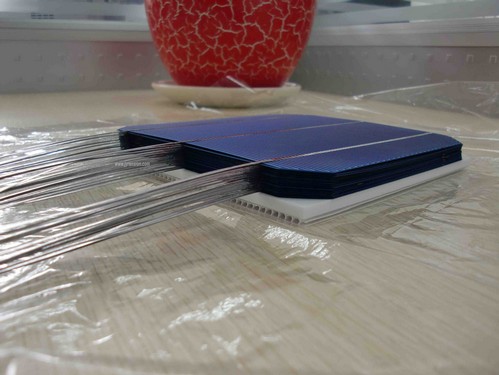 Welded Solar Cells