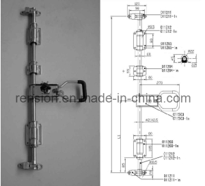 Van Door Locking Gear