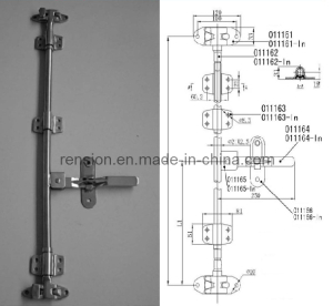 Truck and Storage Door Lock Gear