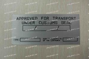 Container Csc Plate